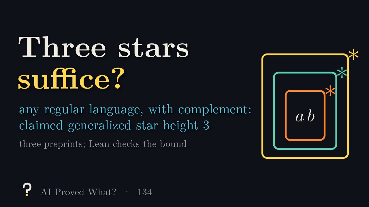 Play Episode 134: Three stars suffice? Three nested boxes, each closed by a Kleene star.